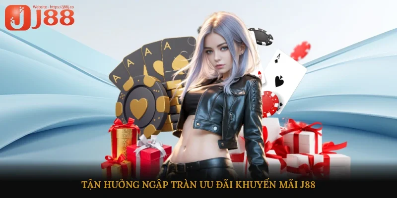 Tận hưởng ngập tràn ưu đãi khuyến mãi J88